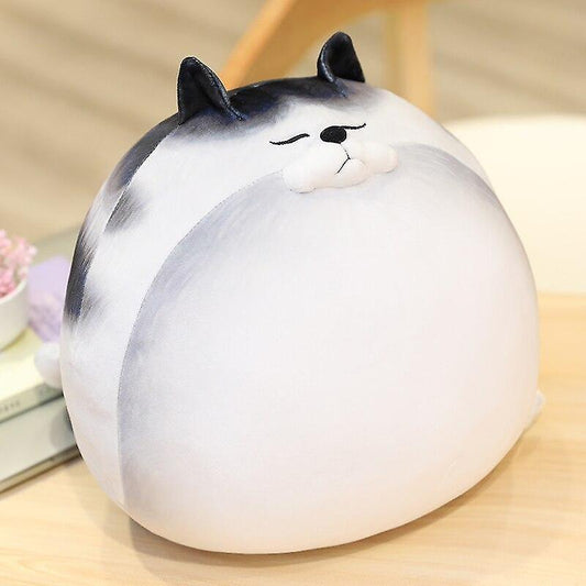 Baby Gift Sets 30cm Cute Fat Cats Plush Toys Stuffed Animal Cats Doll Soft Pillow Seat Cushion Gift