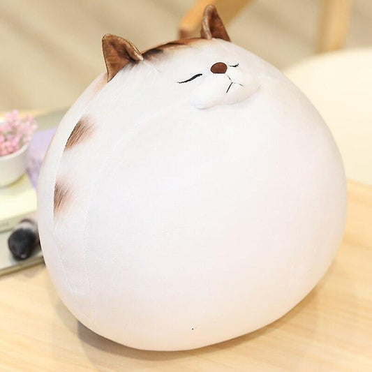 Baby Gift Sets 50cm Cute Fat Cats Plush Toys Stuffed Animal Cats Doll Soft Pillow Seat Cushion Gift