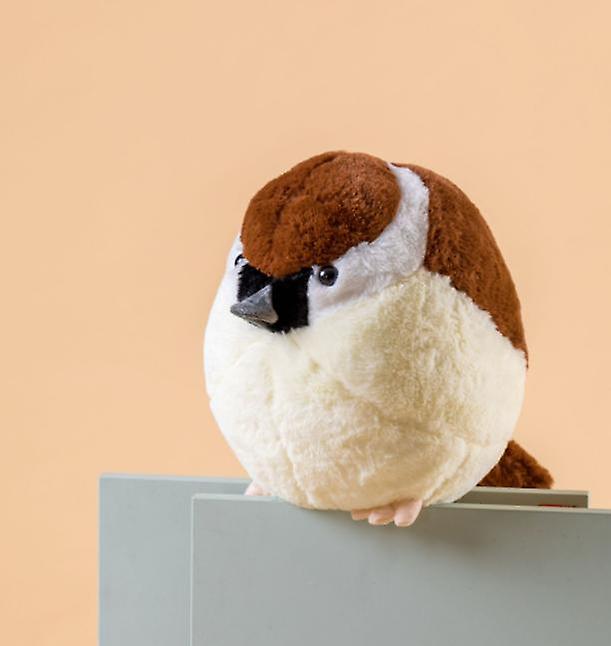 Baby Gift Sets 40cm Lifelike Animal Bird Sparrow Plush Toys Stuffed Sparrow Dolls Pillow Kid Children Baby Toys