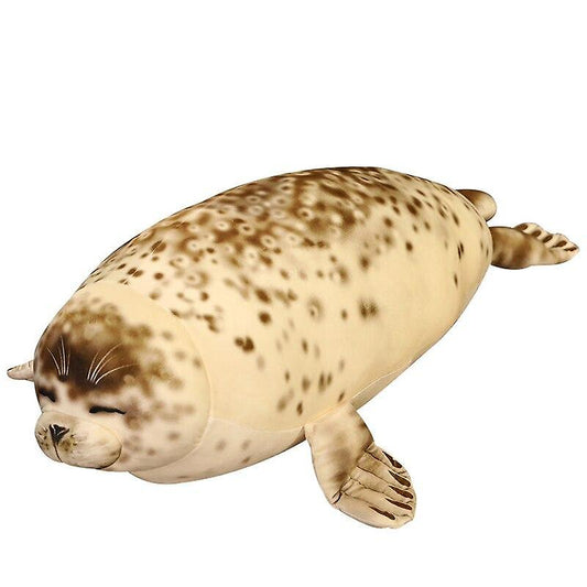 Baby Gift Sets 35cm 3D Sea Lion Plush Toys Stuffed Soft Animal Seal Sleep Nap Pillows Doll