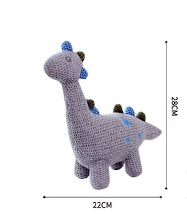 Baby Gift Sets 1pc Handmade Elephant Knitted Toys Crochet Wool Doll Animal Stuffed Plush Toy