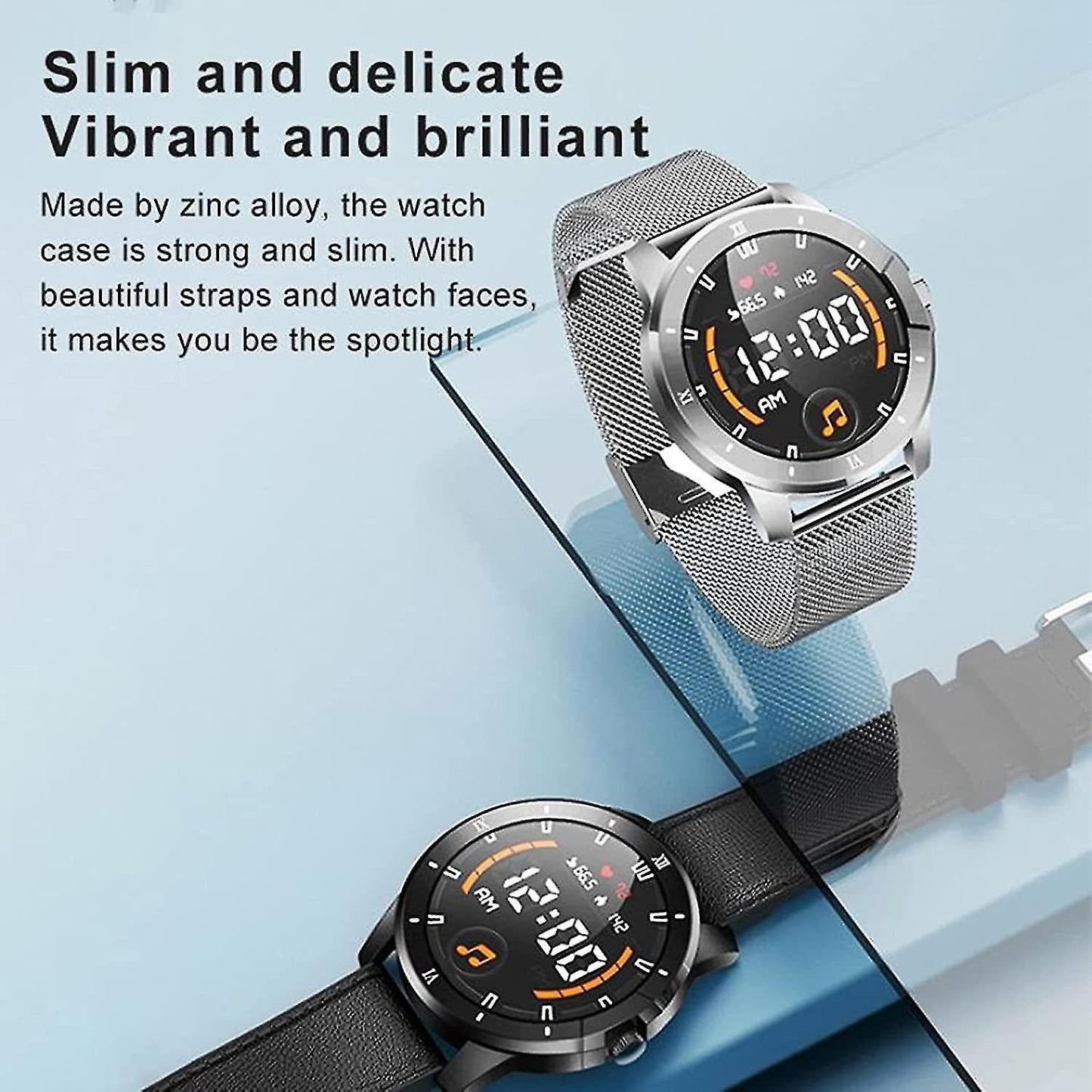 Activity Monitors Chronus Smart Watch Men And Women Ip68 Waterproof Music Player Bluetooth Call Sport Smart Watch For