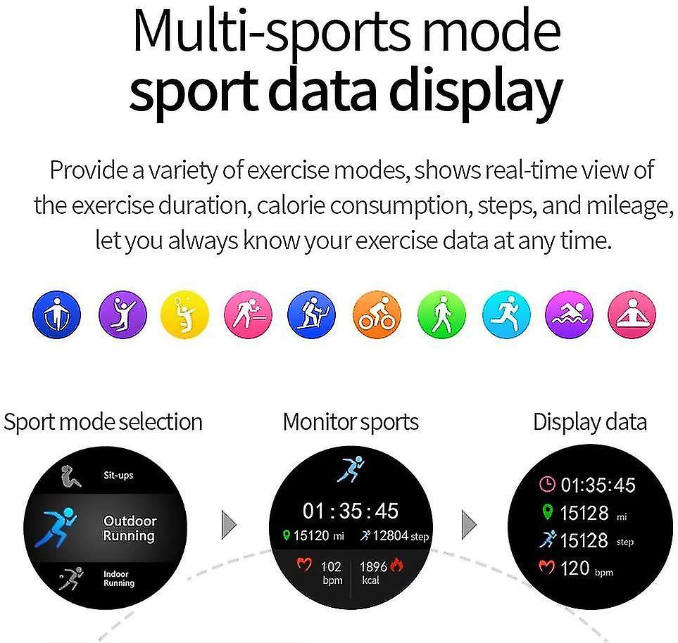 Activity Monitors Smart Watch Chronus G20 Blood Pressure Monitor Waterproof Long Battery Life