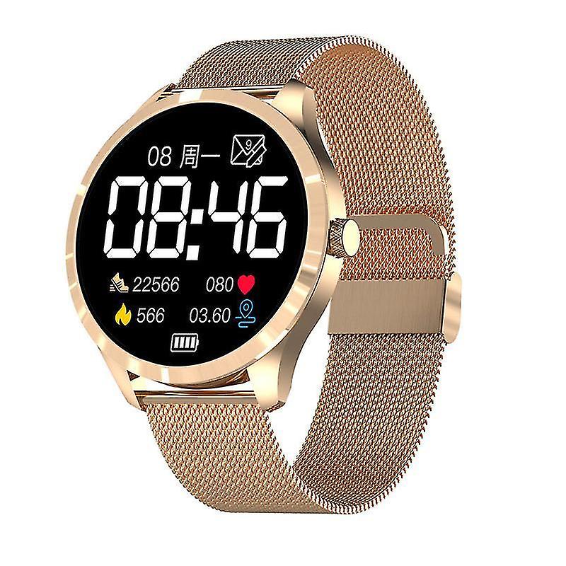 Activity Monitors Chronus Q9L Smart Watch 1.28 Inch Color Screen Nordic 52832 Heart Rate Blood Pressure Monitoring