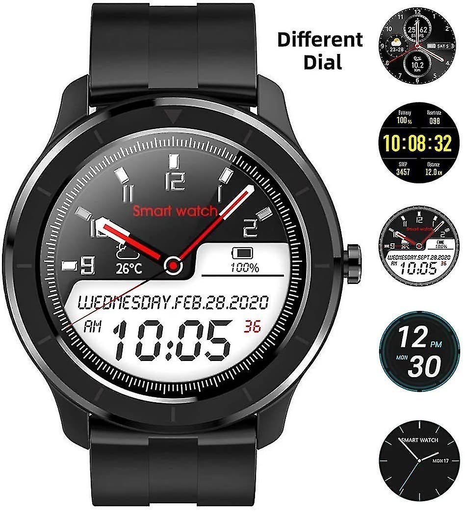 Activity Monitors Chronus 1.28 Inch 45mm Full Touch Screen Sports Smart Watch with Heart Rate Monitor