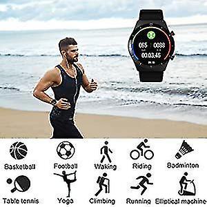 Activity Monitors Chronus Smart Watch Full Touch Screen Fitness Tracker Sports with Voice Control Bluetooth