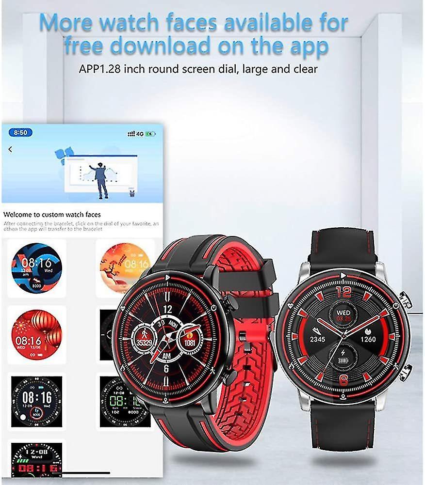 Activity Monitors Smart Watch Sports IP68 Waterproof Bluetooth for Android iOS