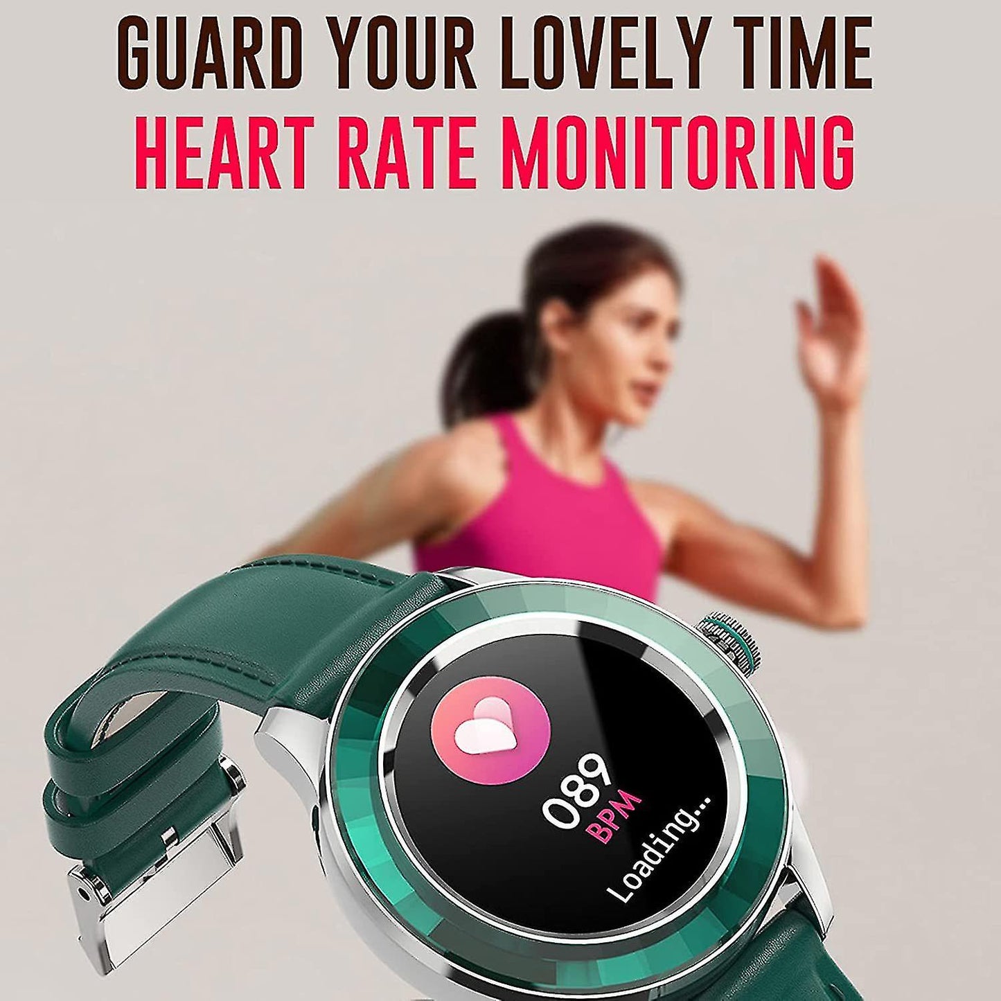 Activity Monitors Chronus Smart Watch women elegant high quality IP67 waterproof with fitness tracker heart rate