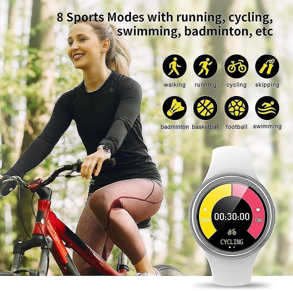 Activity Monitors Chronus Smart Watch Full Touch Screen Fitness Trackers with Pedometer Heart Rate Blood Pressure