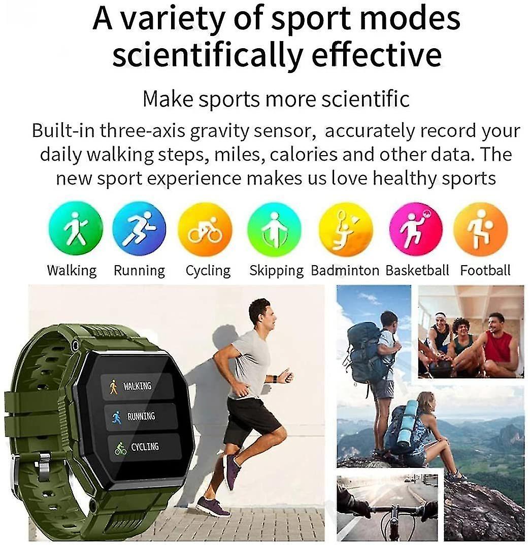 Activity Monitors Smart Watch S9 Smart watch with Bluetooth call full touch blood pressure and heart rate