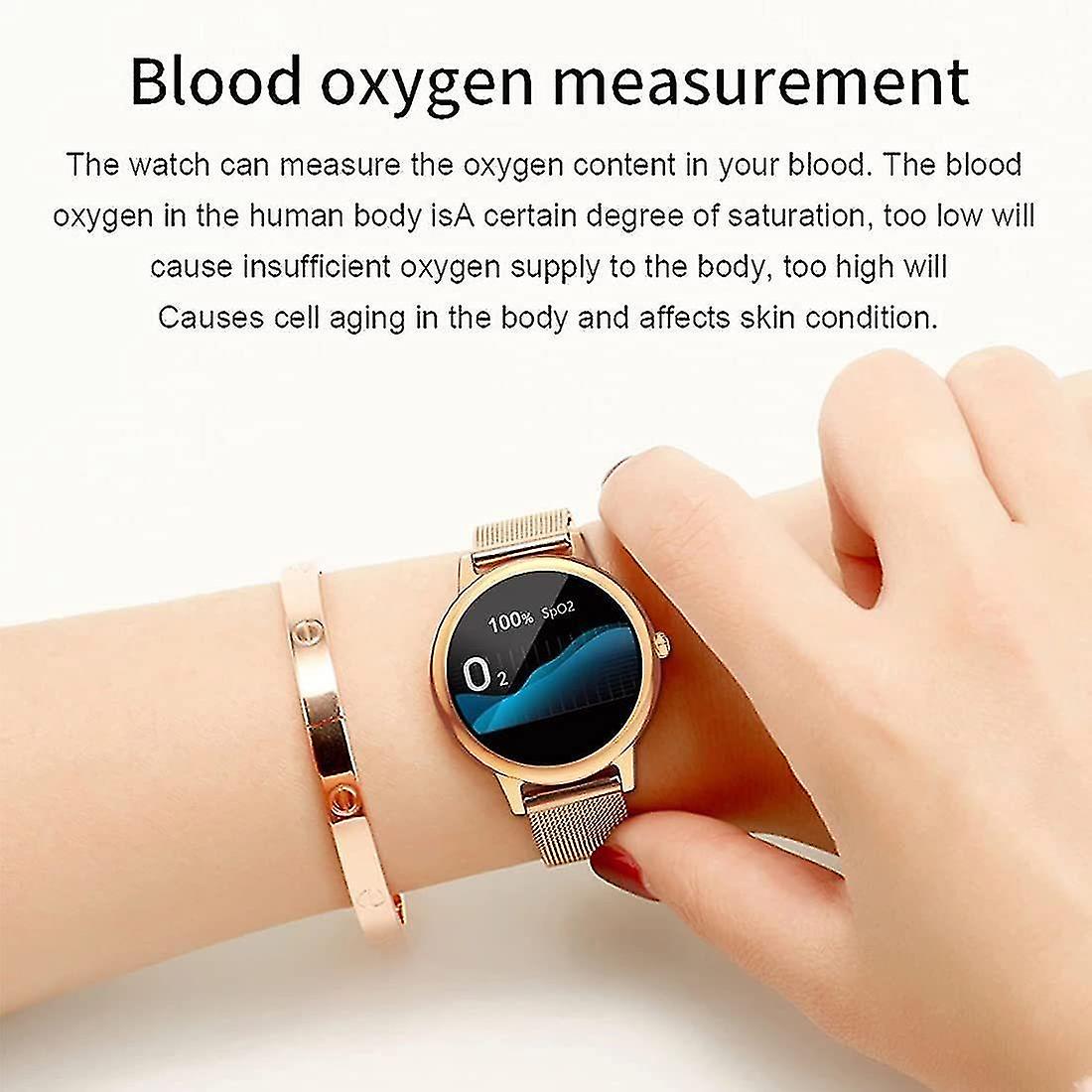 Activity Monitors Smart Watch Women With Blood Oxygen Blood Pressure Heart Rate Smart Watch Activity Tracker Fitness