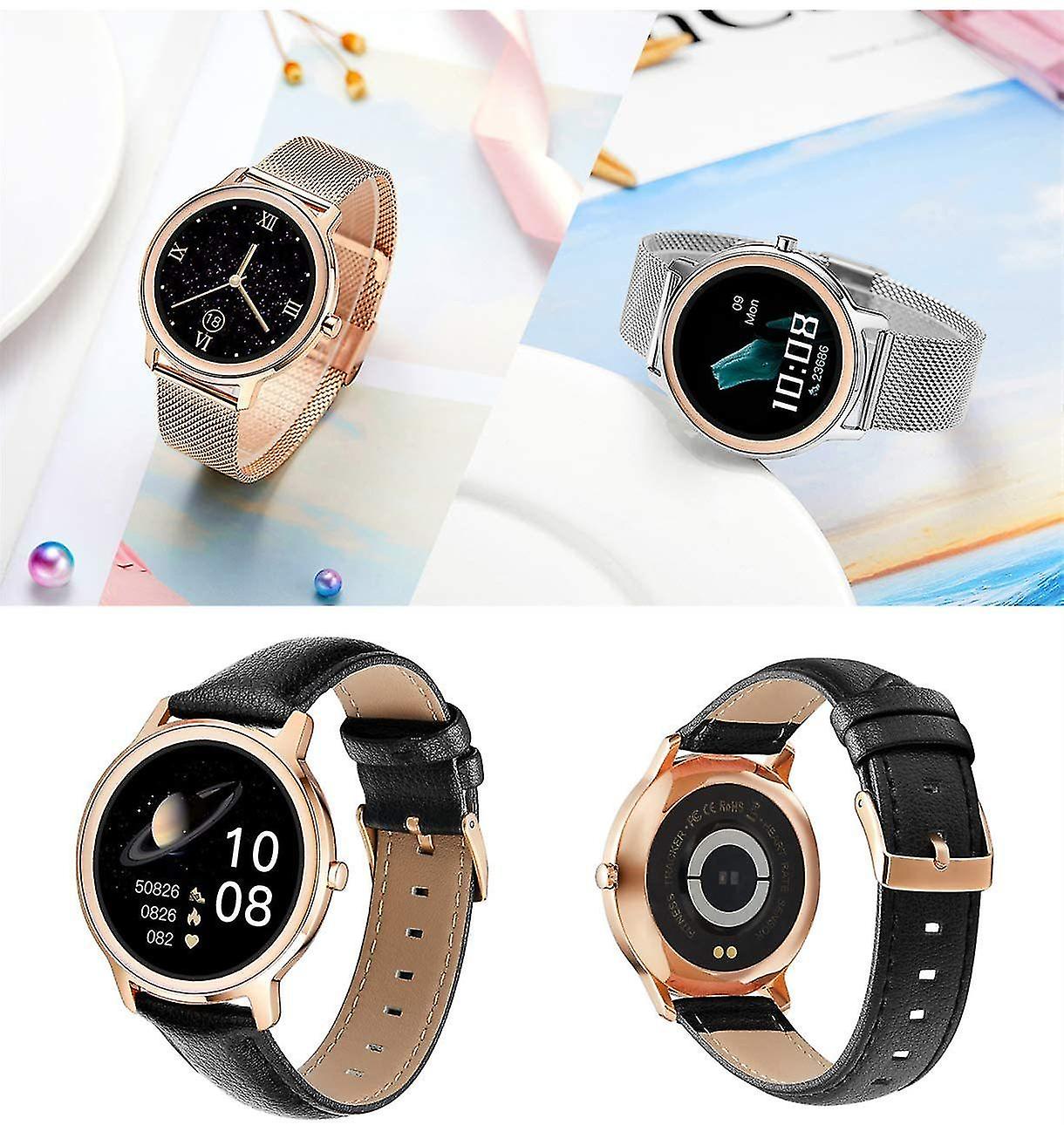 Activity Monitors Smart Watch Waterproof with Activity Tracking Smart Reminder Function for Android iOS