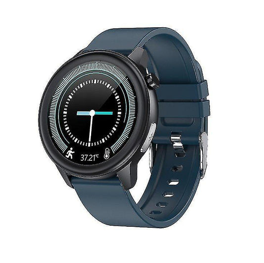 Activity Monitors Suitable for Android IOS E80 Body Smart Watch Temperature Measurement PPG + ECG IP68 Waterproof