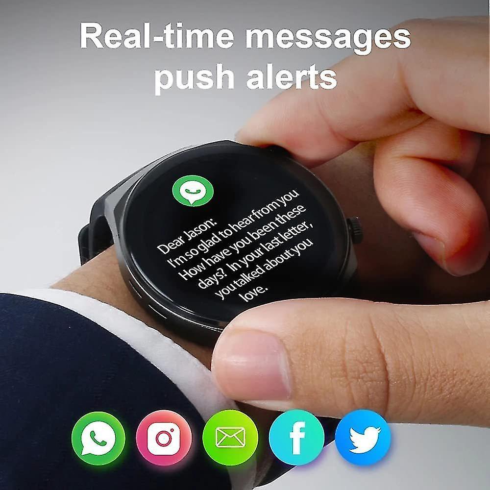 Activity Monitors Smart Watch Men Q8 Bluetooth Call Waterproof 600Mah for Android and IOS Green