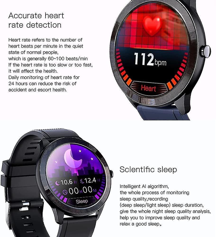 Activity Monitors Chronus SN93 Smart Watch Men Women IP68 Waterproof Heart Rate Monitor Fitness Tracker Bluetooth