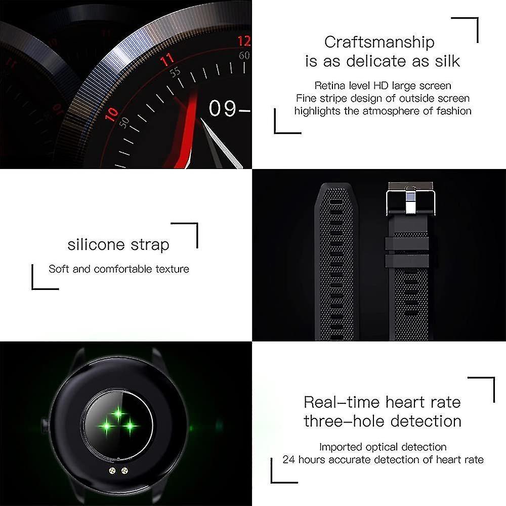 Activity Monitors Chronus SN93 Smart Watch Men Women IP68 Waterproof Heart Rate Monitor Fitness Tracker Bluetooth