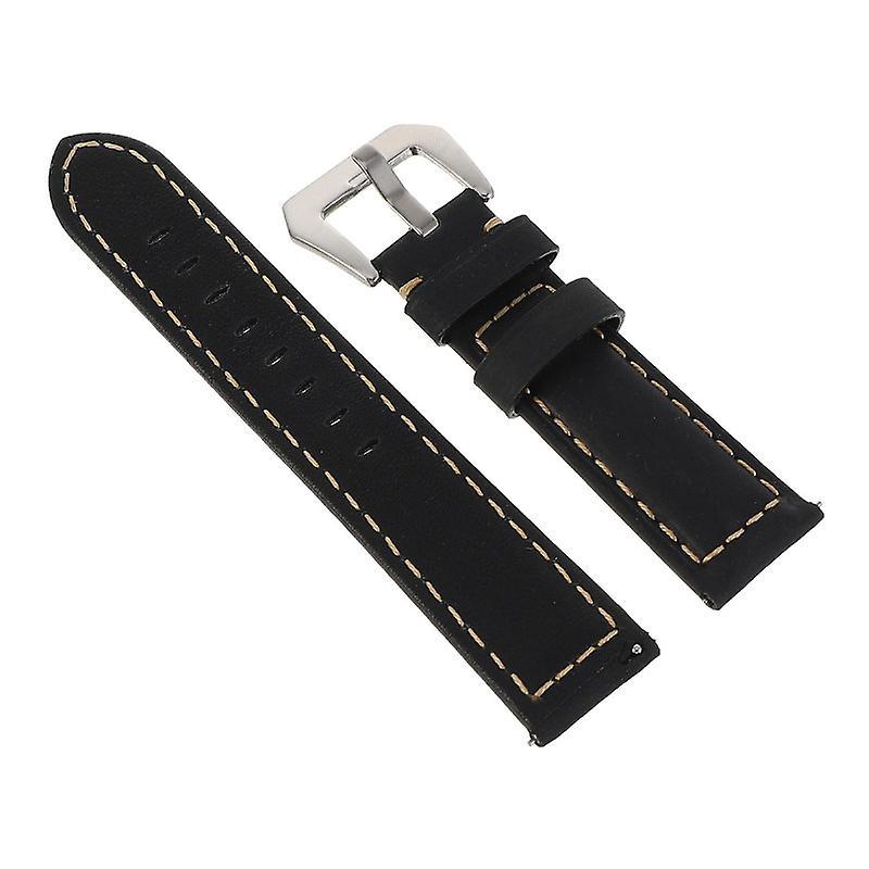 12.8X2.2CM unisex Watch Bands 22mm Smart Watch Wrist Band Leather Watch Strap Compatible For S3