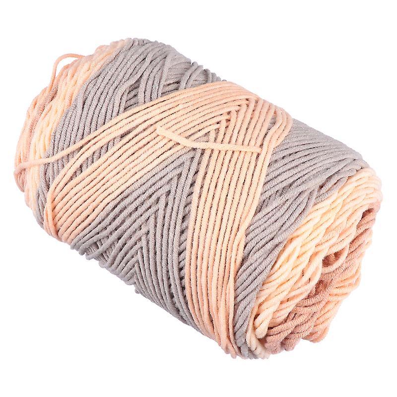 0.02X19300CM 3 Yarn 1 Roll Diy Weaving Rope Professional Blanket Knitting Rope Cotton Rop