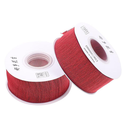 0.01X4X1800CM Red Ribbons & Trim 2 Roll Gift Wrapping Ribbon Personalized Baking Wrapping Ribbon Wed