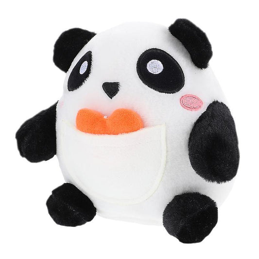 18X16.5X13CM White Black Stuffed Animals Creative Animal Stuffed Toy Adorable Plush Toy Animal Plush