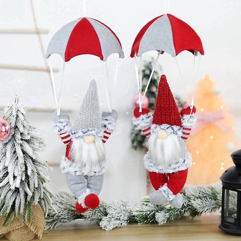 48*18*18cm Red Stuffed Animals Gnome Christmas Plush Toy Decoration And Ornament For Indoor And Outd