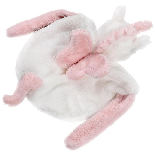 43X21X9CM White Stuffed Animals 1pc Supple Baby Comfort Towel Sleep Plush Toy Lovely Plush Baby Play