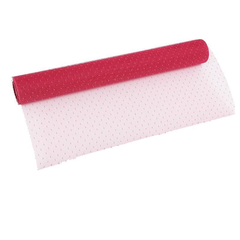 0.01X50X900CM Dark Red Wrapping Paper 1 Roll Of Bouquet Wrapping Material Bouquet Package Gauze Diy